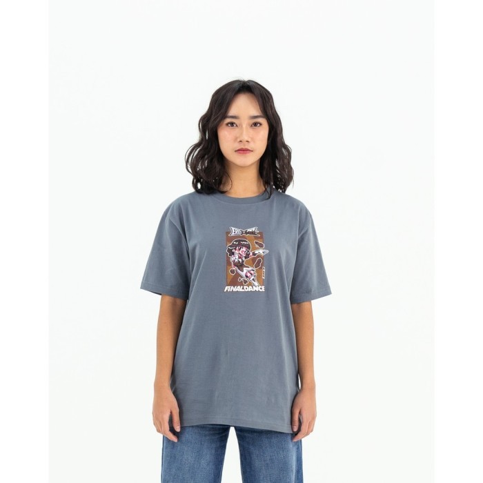 Erigo T-shirt Oversize JKT48 Freya Final Dance Grey Unisex