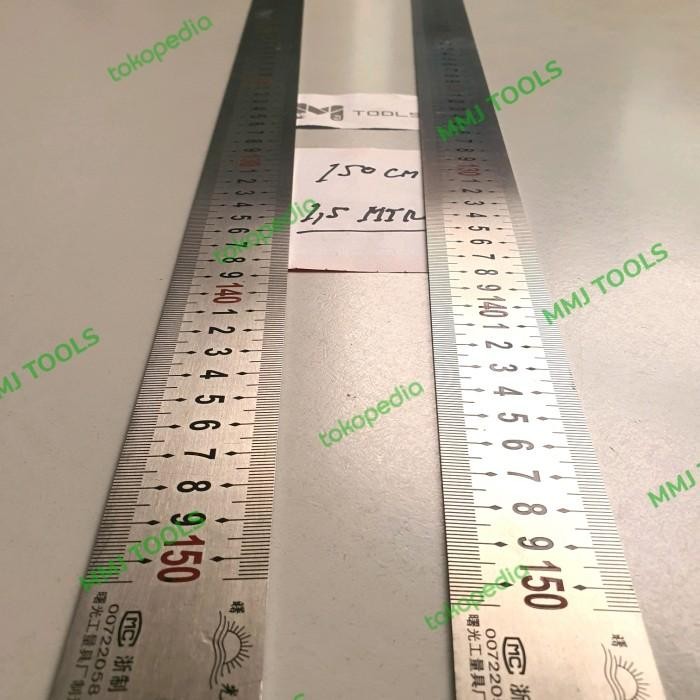 

Penggaris Baja 150Cm / 1,5 Mtr - Mistar Baja 1,5 Mtr