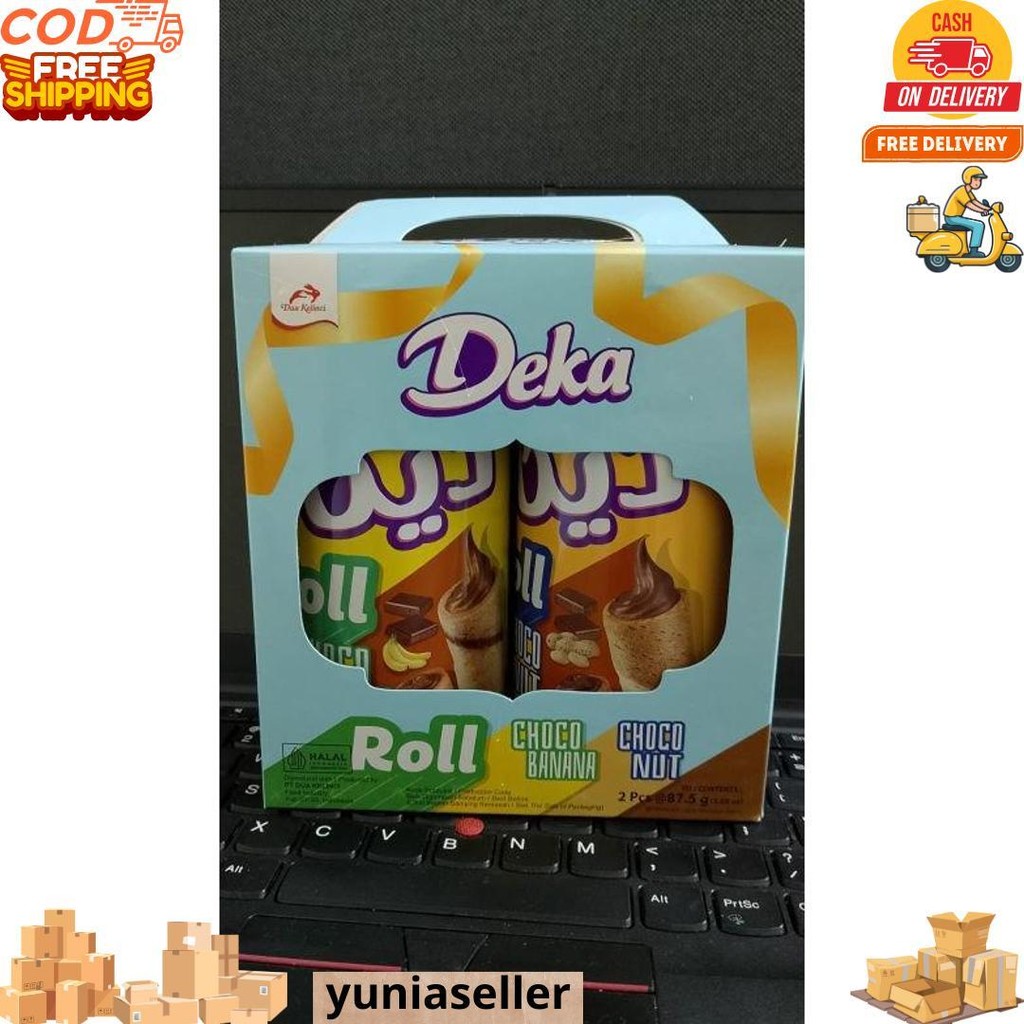 

Deka Wafer Roll Edisi Lebaran Isi 2 Kaleng D Sale
