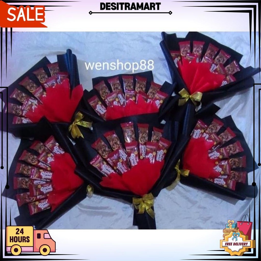 

Bouquet | Buket Snack Coklat I Buket Beng Beng | Valentine | Wisuda D Promo 2.2