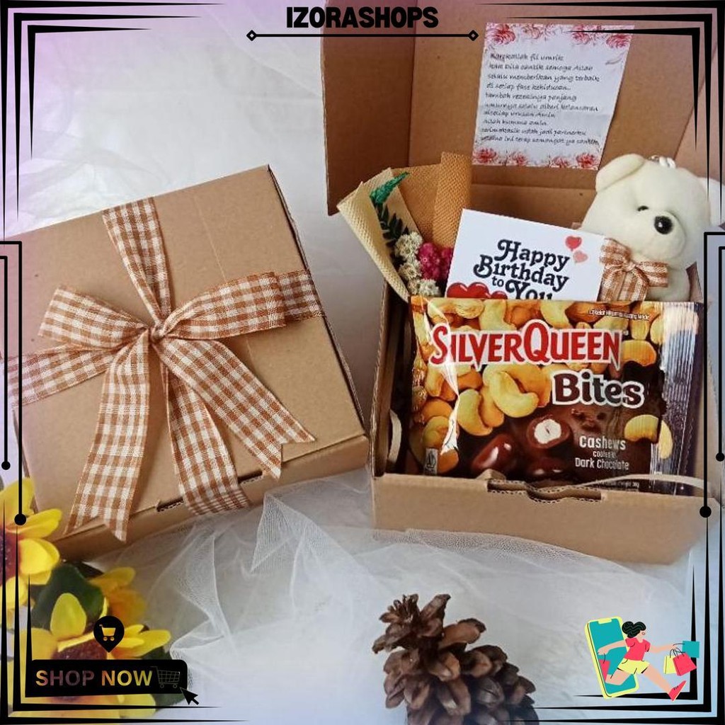 

Hampers Coklat Mini/Hampers Ulangtahun/Kado Wisuda D Promo Puncak