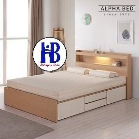 dipan tempat tidur laci 100x200 headboard