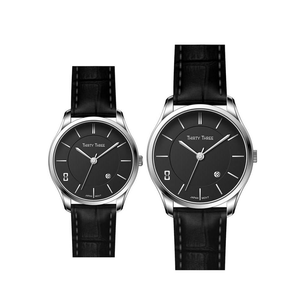 Sale Jam Tangan Couple Thirty Three Kyoto Th2006Ml-S03-L03