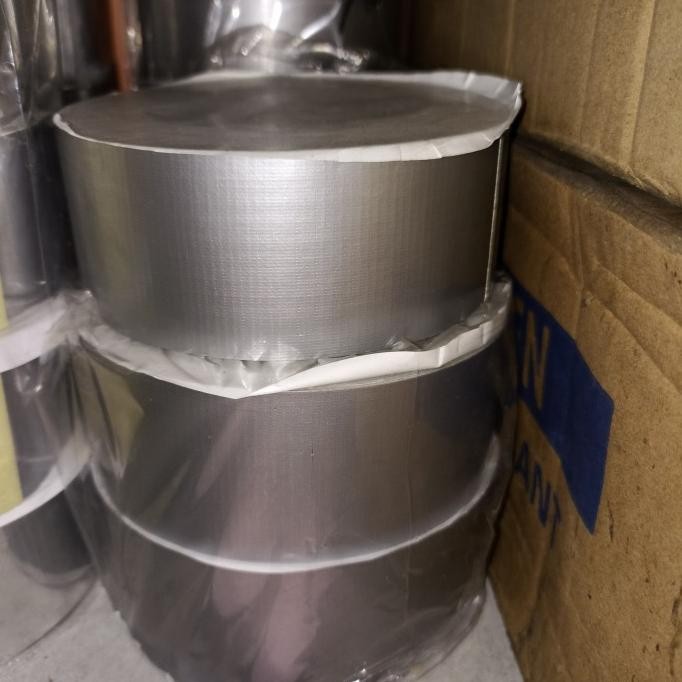 

$+$+$+$+] Duct cloth tape lakban kain abu abu