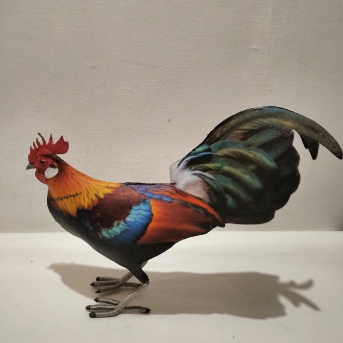 Boneka Patung Jontrot Ayam Hutan