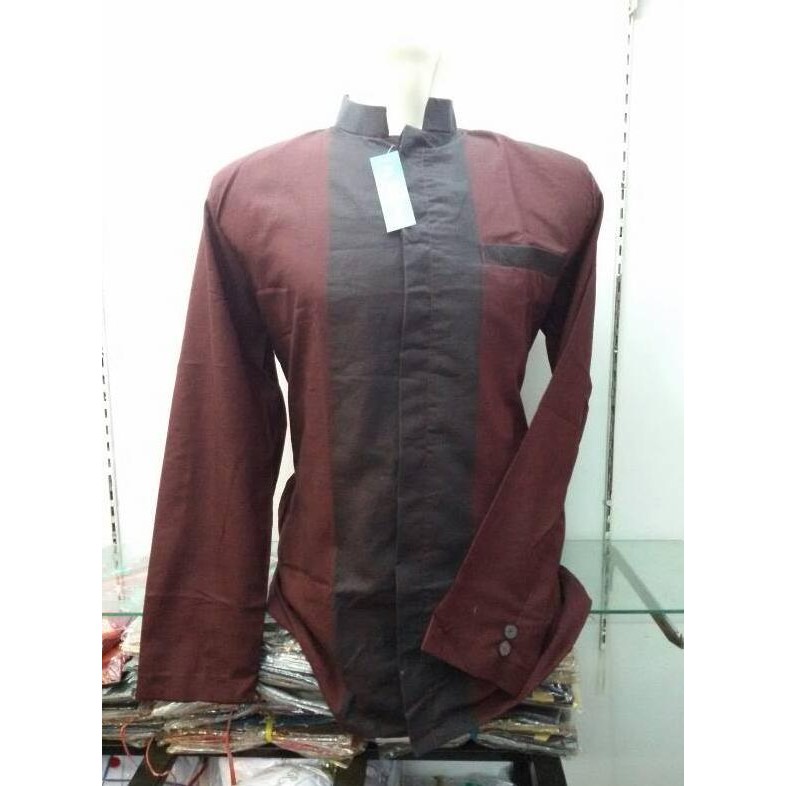 Grosir Baju Koko Muslim Pria Jas Koko Lengan Panjang