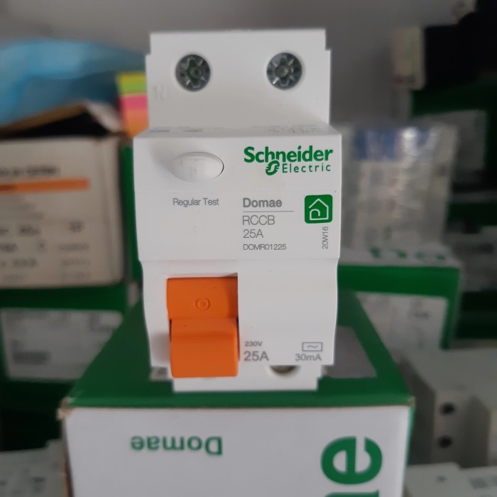 #Dijamin Aman Rccb/Elcb Schneider Domae New 25A 30Ma