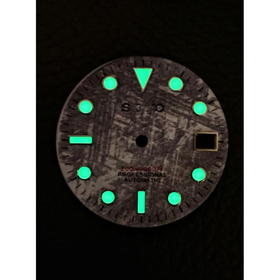 Sale Seiko Meteorite Dial Seiko Mod 28.5Mm Nh35/36