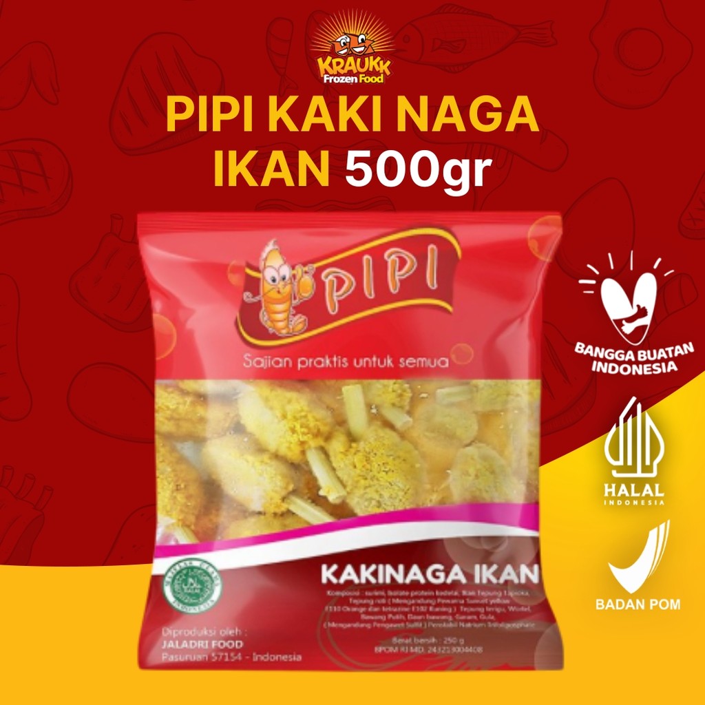 

Pipi Kaki Naga 500gr