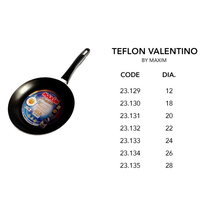 >>>>>] PANCI TEFLON MAXIM VALENTINO