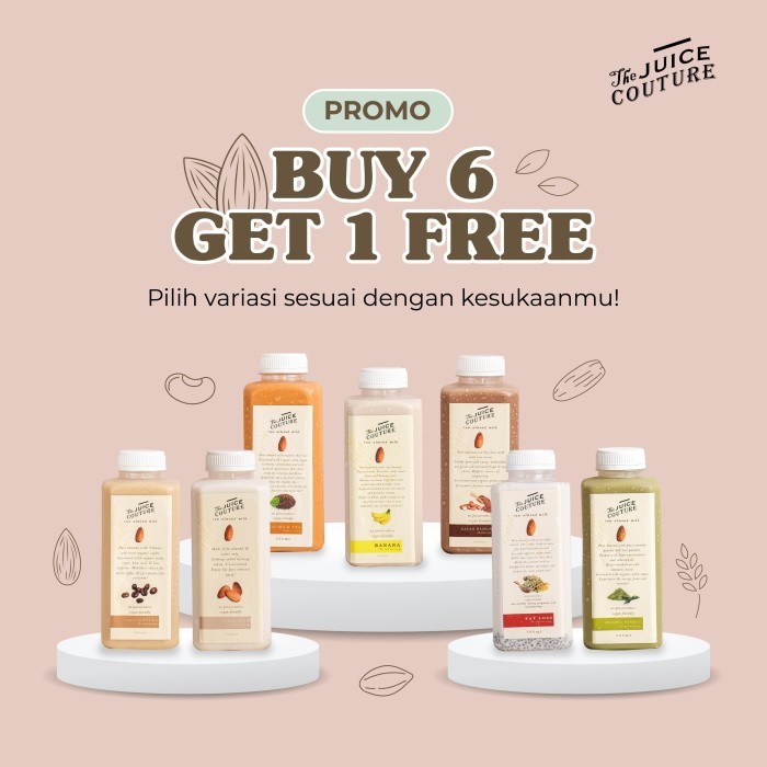

PAKET 6 BOTOL ANNE'S ALMOND MILK (Ada 7 rasa bisa pilih,harap ditulis)