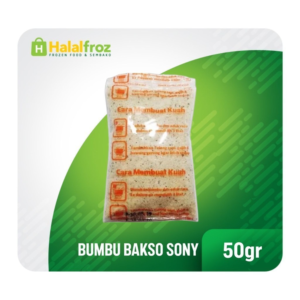 

BUMBU BAKSO SONY 35grGosend Ready, Paling murah, Terlaris