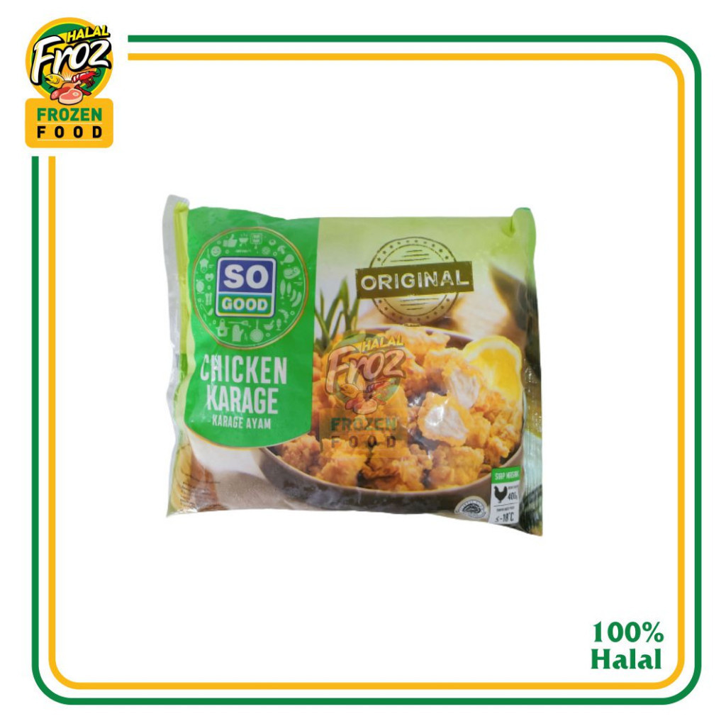 

Chicken Karage So Good 400 Gram MurahGosend Ready, Paling murah, Terlaris