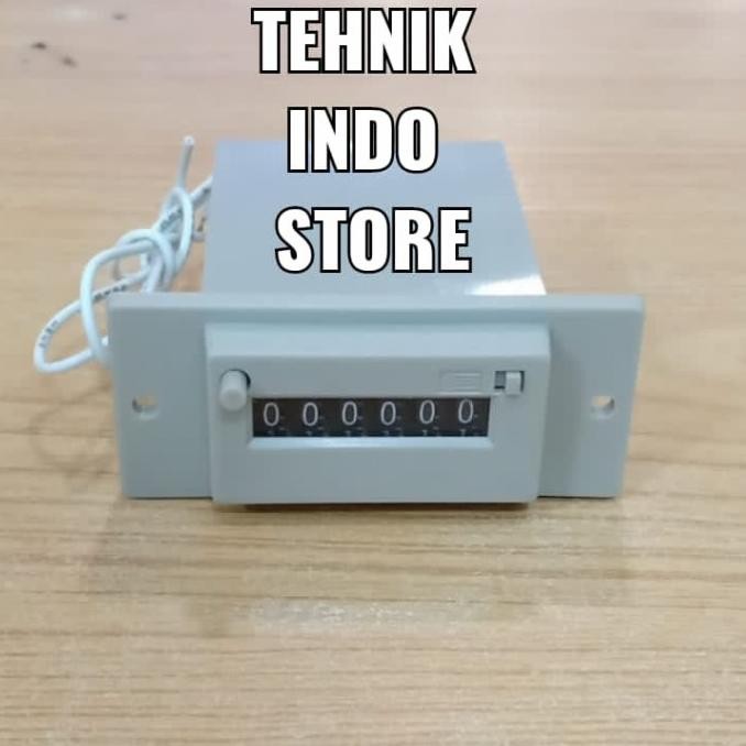 

Promo hour counter CSK6-YKW analog ( 6 digit ) COD