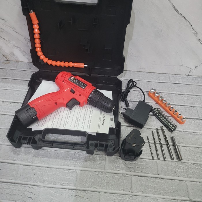 %%%%] Mesin bor cas / cordless bor baterai HDT