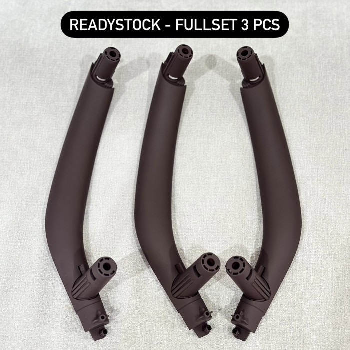 Door Handle BMW F15 X5 F16 X6 FULLSET 3 pintu Mocha Brown Cokelat handel pintu dalam Doortrim