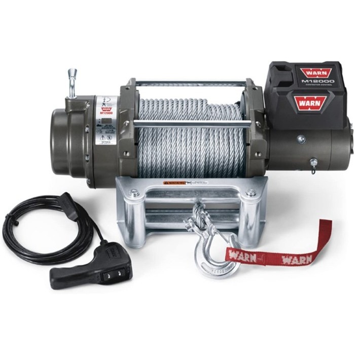 TERMURAH - Winch Warn M12000 12000LB