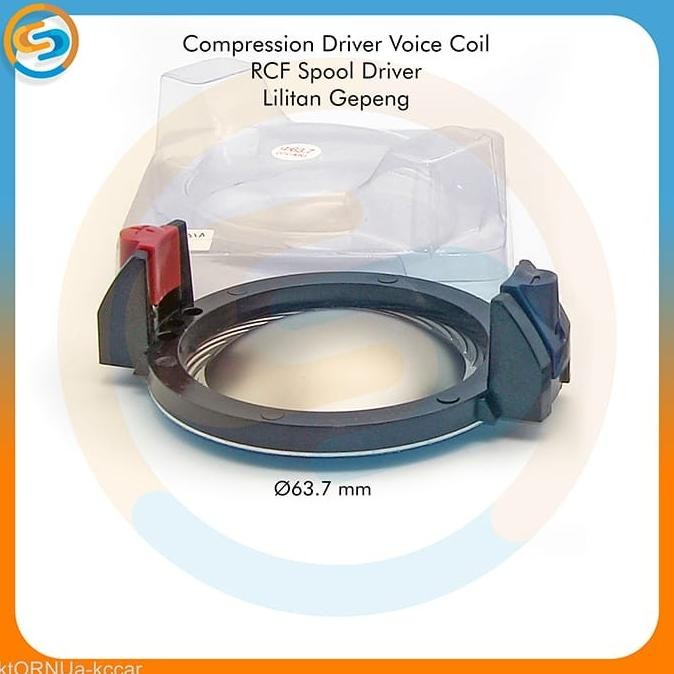 RCF Spool Tweeter RCF spul driver 63.7mm lilitan gepeng