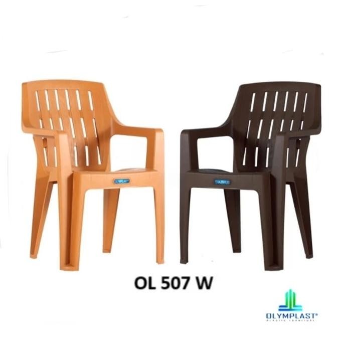 Kursi Plastik Sandaran Tangan