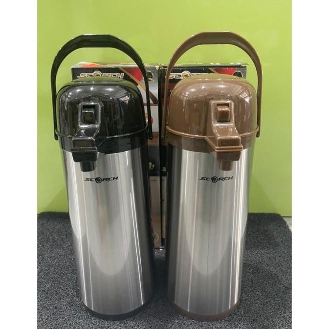 Grosir Termos Air Panas Pencet Scorch 1,9 Liter/Termos Air Panas 1,9 Liter Stainless Steel