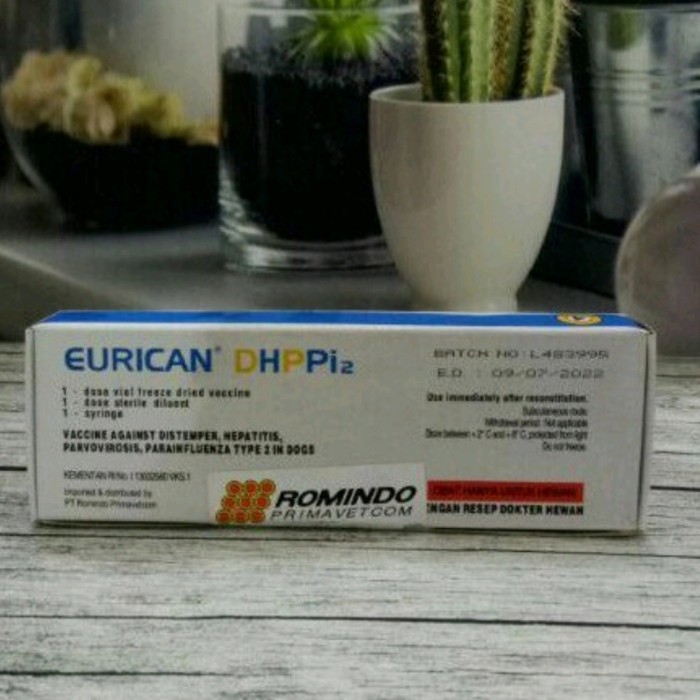 Terbaru Vaksin Anjing Eurican 4/ E4 - Puppies Obat Hewan Anjing PT Rumindo