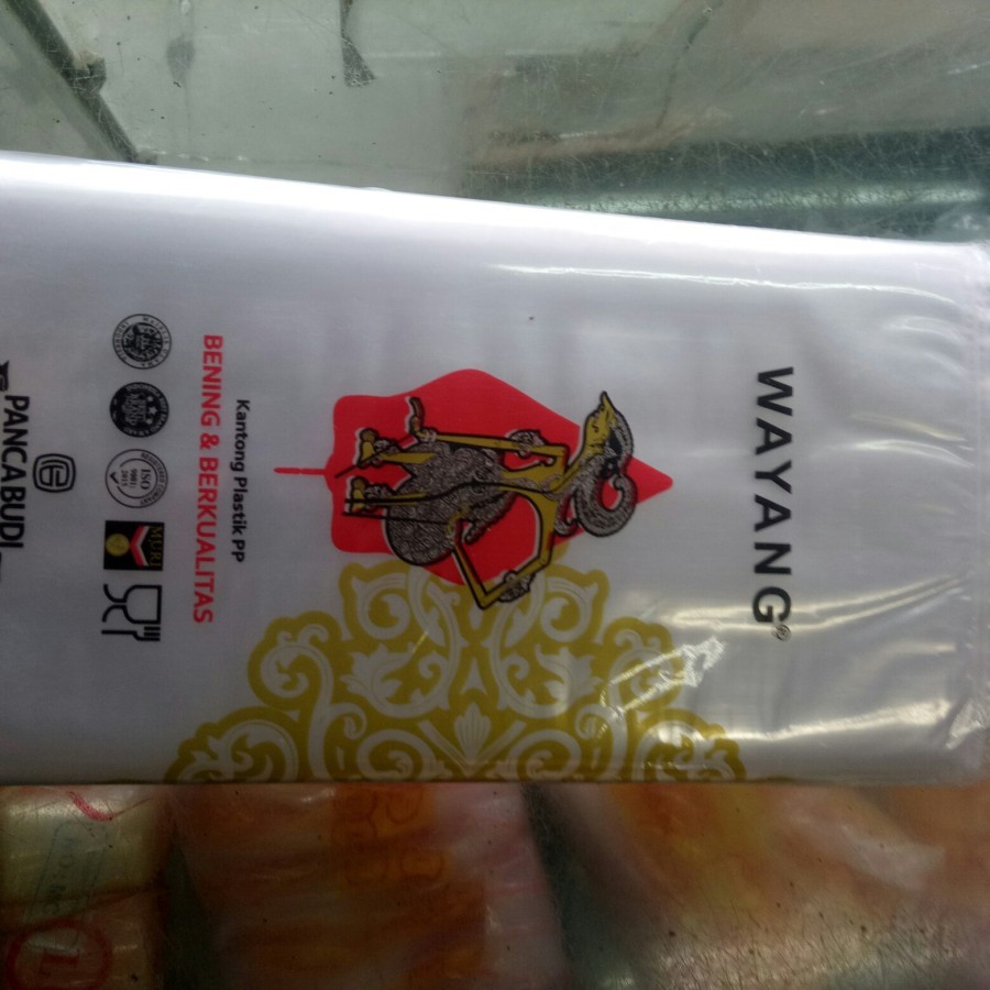 Plastik pp cap wayang uk.11x20