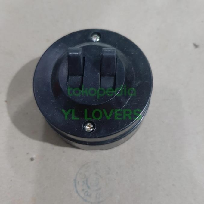 Sale Saklar Double Jadul Broco/Saklar Dua Jadul/Saklar Kuno/Saklar Hitam