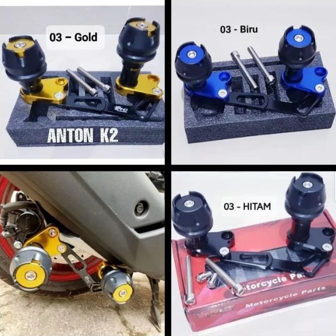 Promo JALU KNALPOT BELAKANG VARIASI MOTOR VARIO 160/VARIO 160 NEW/PCX 160 COD