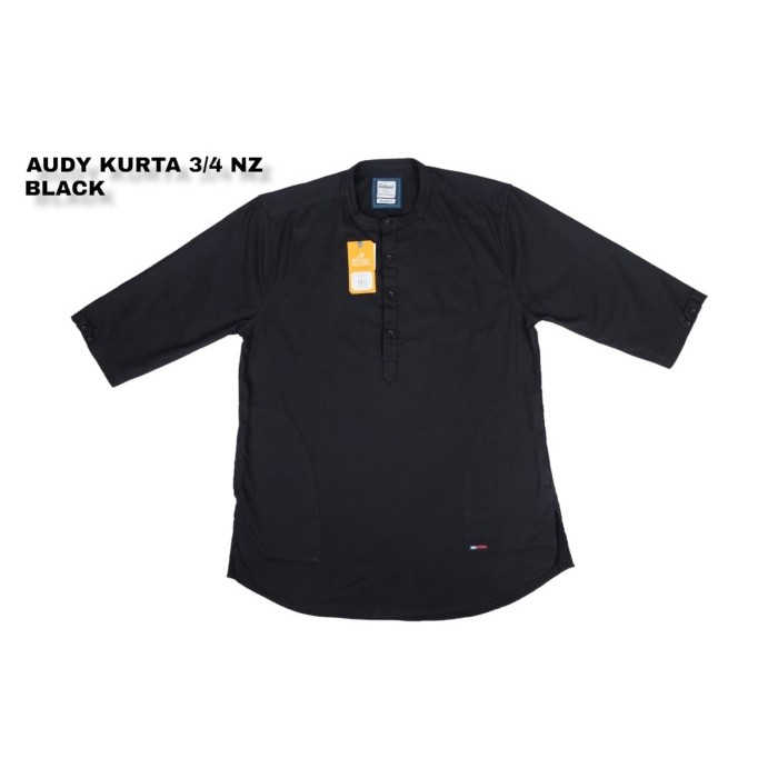 Kemeja Koko (Kemko) Audy Kurta 3/4 Retama #Gratisongkir #Sale #Discount