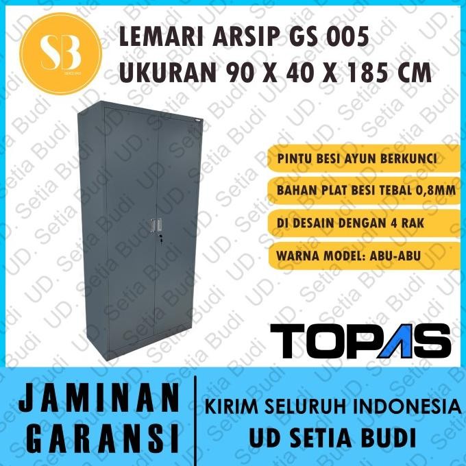 

BEBAS ONGKIR - Filling Cabinet Lemari Arsip Besi TOPAS GS 005