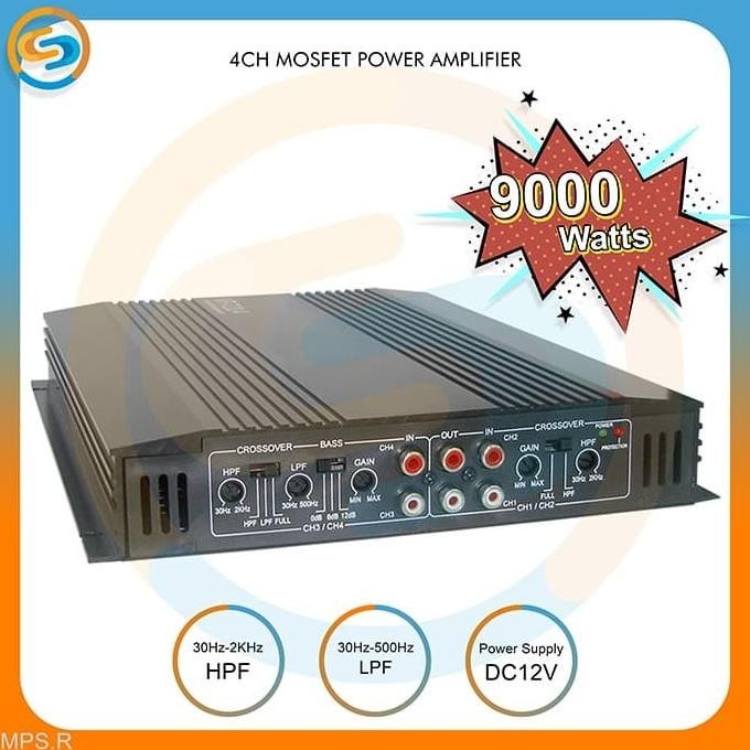 POWER AMPLIFIER MOSFET 4 CHANNEL POWER AMPLI MOBIL 4CH MPS R