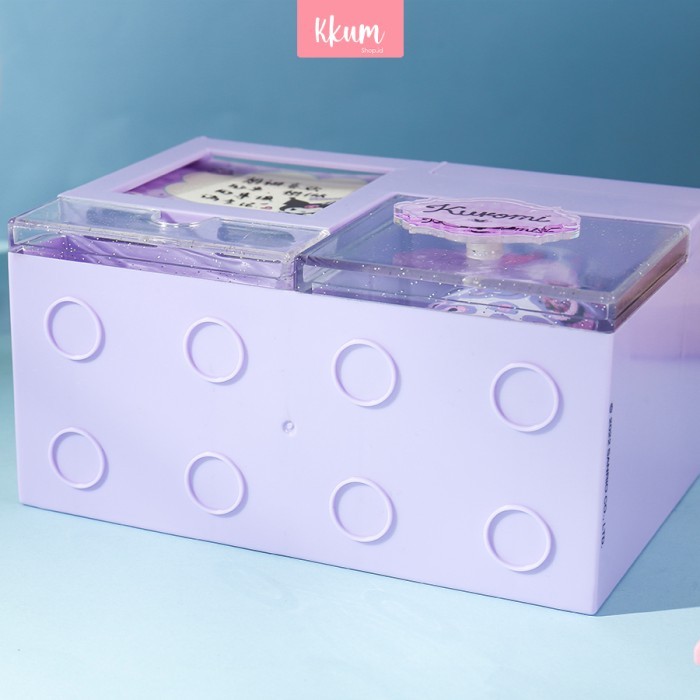 

Tempat Penyimpanan Pena Meja Acrylic My Melody/ Rak Pensil Pulpen Pvc Sanrio