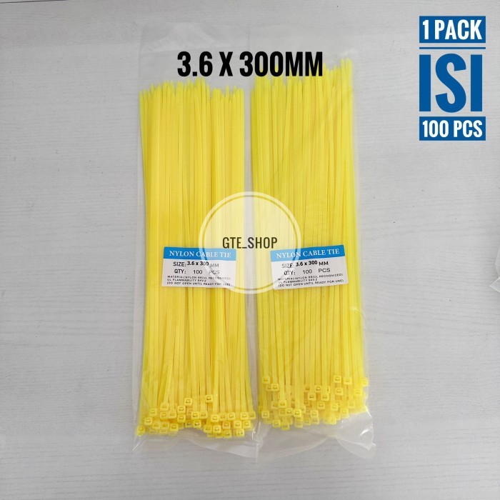 

Kabel Ties Warna 30Cm (300Mm) Promo Termurah Cabel Tie Warna 3.6 X 300Mm 1 Pack Isi 100Pcs Kabel Tie