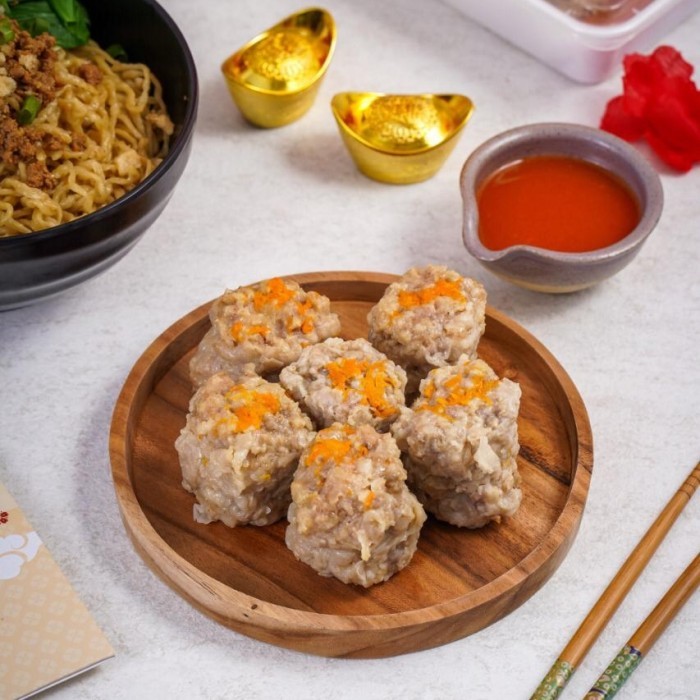 

PORKY SIOMAY / SIOMAY BABI (FROZEN - NON HALAL) BY BABYRINFOOD