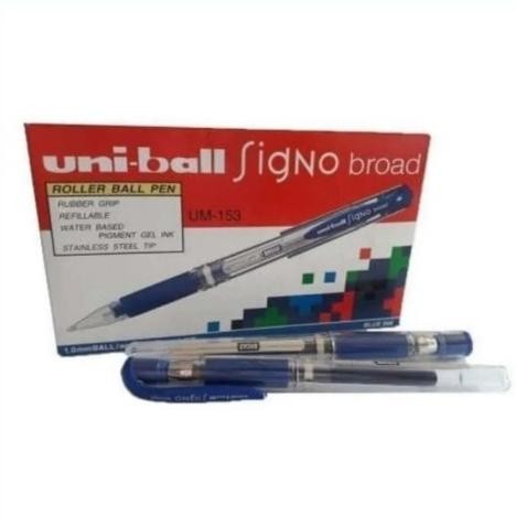 

Pulpen Uniball Signo Broad UM-153 1.0 mm - 1 lusin isi 12 pcs BPS