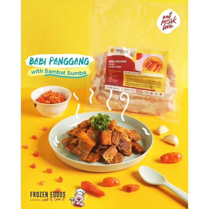 

BABI PANGGANG SAMBAL SUMBA (FROZEN FOODS 250 GRAM) - BABI PANGGANG