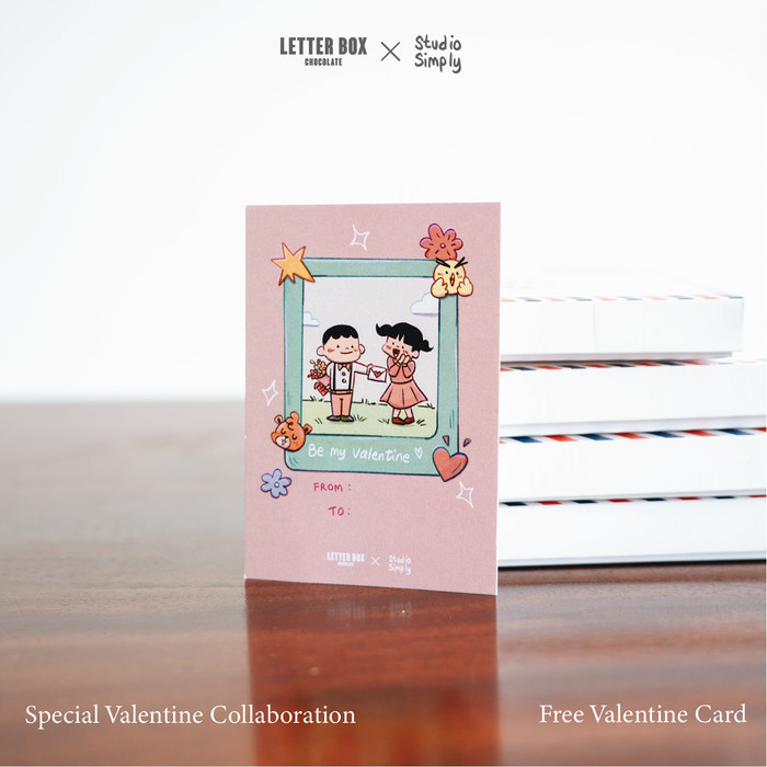 

KADO COKLAT VALENTINE BOX 12PCS - LETTER BOX - KOREAN EDITION