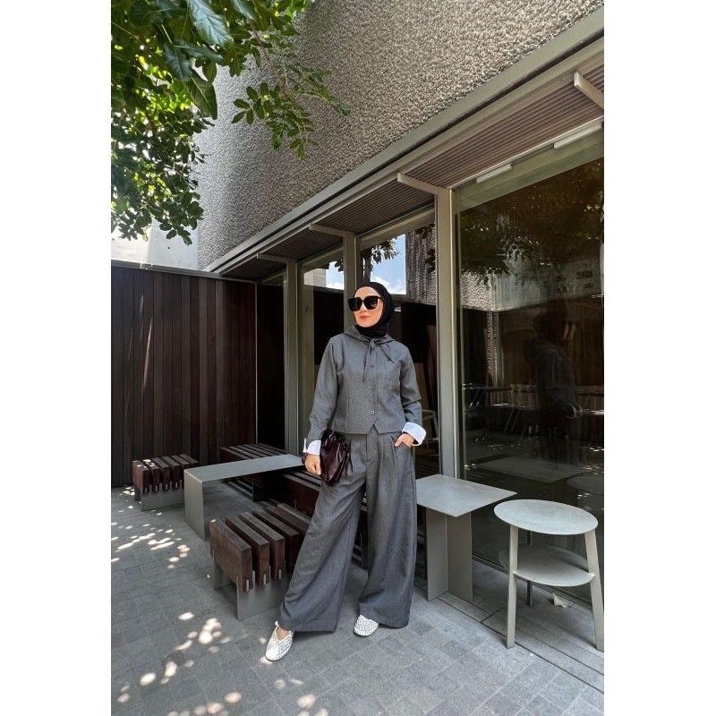 monel camille set (atasan+celana) @monel_chavians