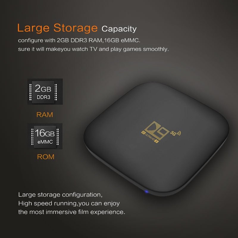 (Local) Quality Guaranteed Set Top TV Box RAM 2+16GB & 4+32GB & 8+64GB Android TV BOX D9 Pointer