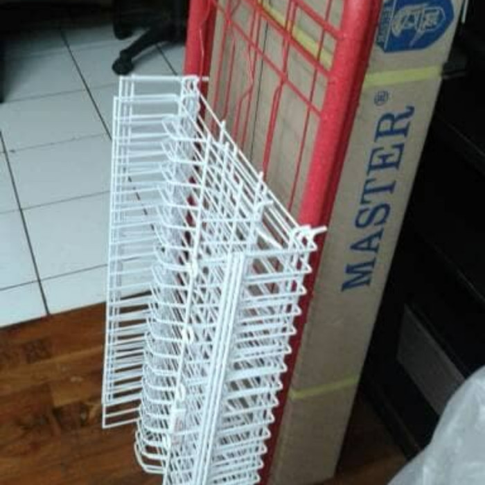 Rak Piring Gelas Piring Dapur Jumbo Master 4 Susun Murah Tebal Bagus