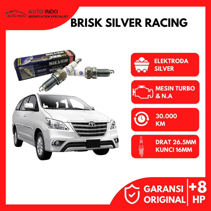 TERBARU Busi Mobil Toyota Innova BRISK Silver Racing ER15YS