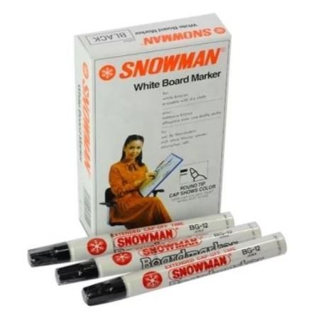 

SNOWMAN SPIDOL WHITEBOARD MARKER BG-12 - PERLUSIN BS76