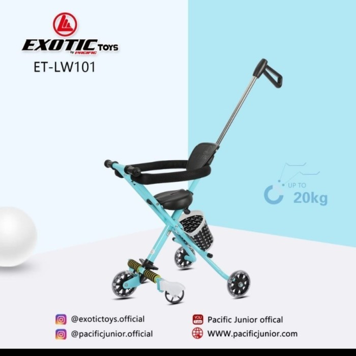 KERETA DORONG ANAK EXOTIC LW101 LW 101 BABY STROLLER