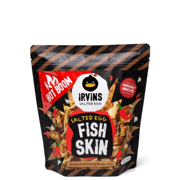 

[Hot Boom] Irvins Salted Egg Fish Skin Spicy (105 Gr)