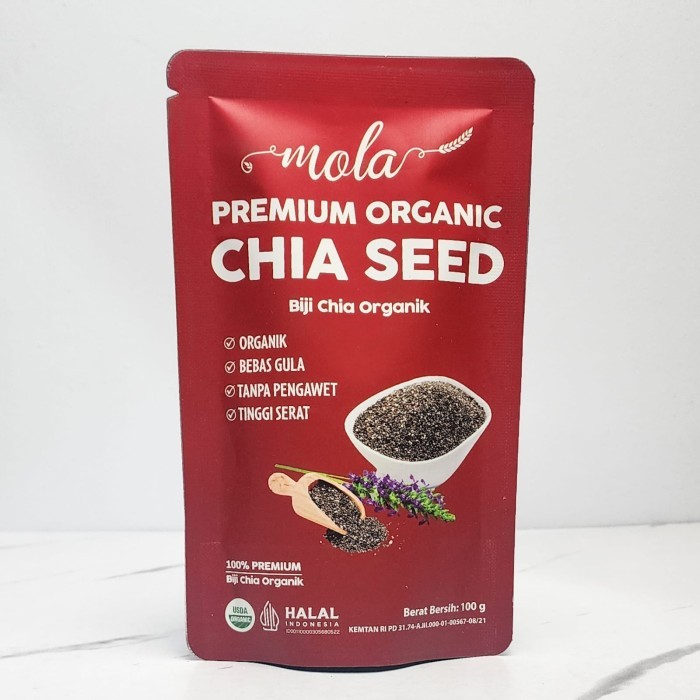 

SALE TERLARIS ORGANIC CHIA SEED 100 GRAM READYY
