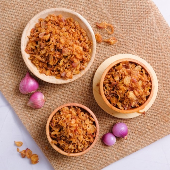 

SALE TERLARIS BAWANG MERAH GORENG GONION PREMIUM / FRIED SHALLOTTS (TOPLES 200G) READYY