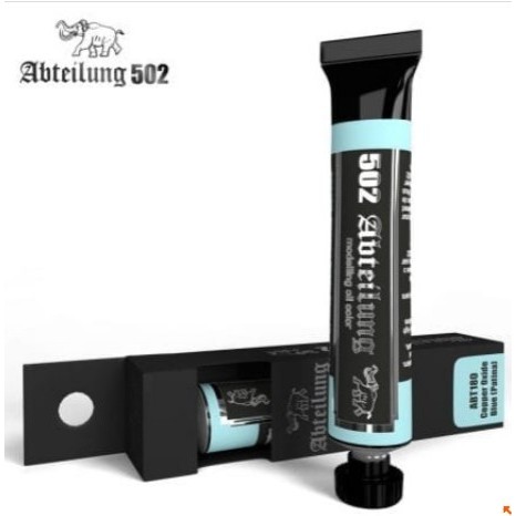 

SALE COPPER OXIDE BLUE ABT180 - oil color paint Abteilung 502