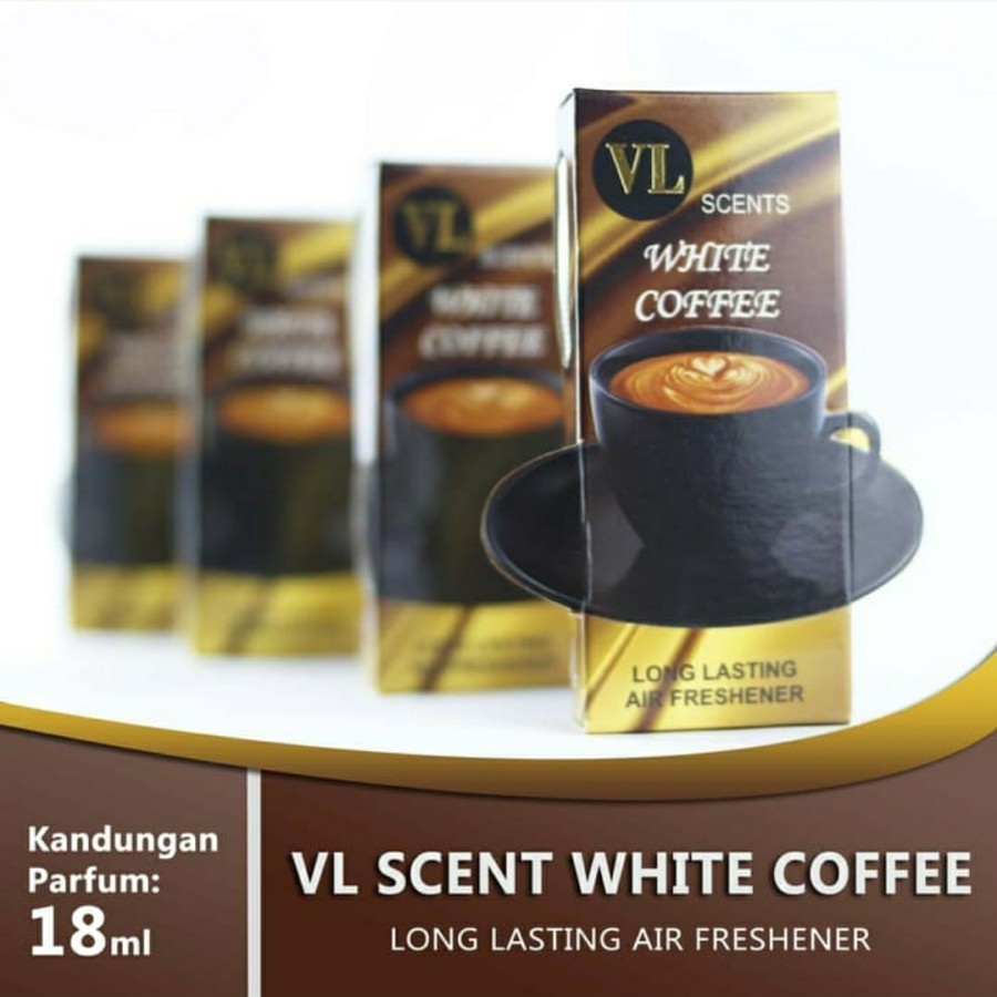 VL Scent Parfum Ruangan Mobil Car Freshner Aroma White Coffee Kopi