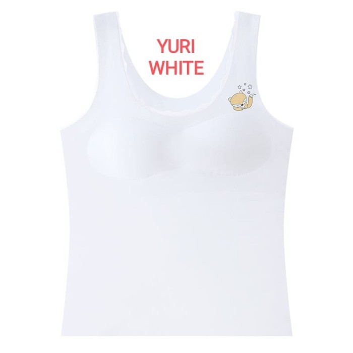 Bajukiddie Kaos Dalam Bra Yuri Tank Top Cup Miniset Pakaian Dalam Anak Remaja Smp Sma Abg Wanita