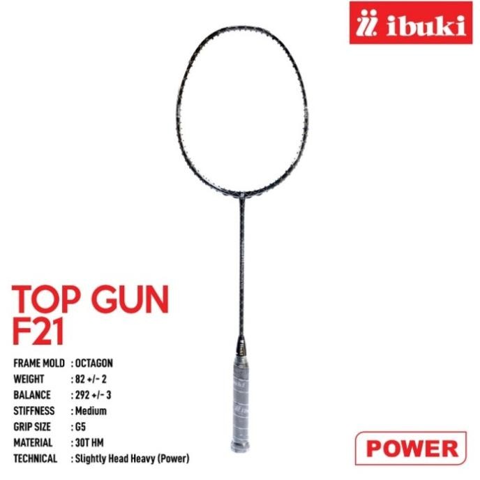 Terjangkau Raket Badminton Ibuki Topgun F21 / Raket Ibuki Topgun F21 Original